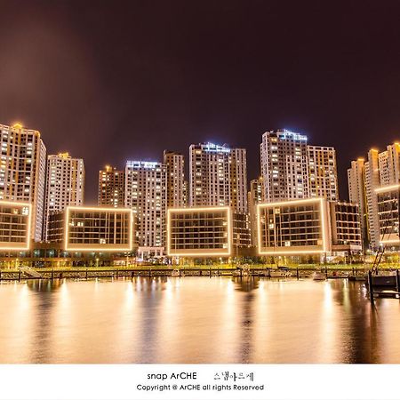 丽水市Lotte Castle Marina公寓式酒店 外观 照片