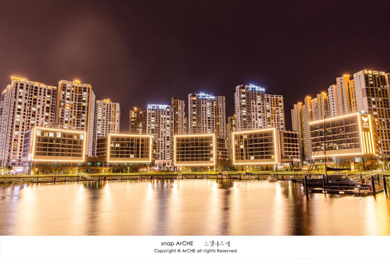 丽水市Lotte Castle Marina公寓式酒店 外观 照片