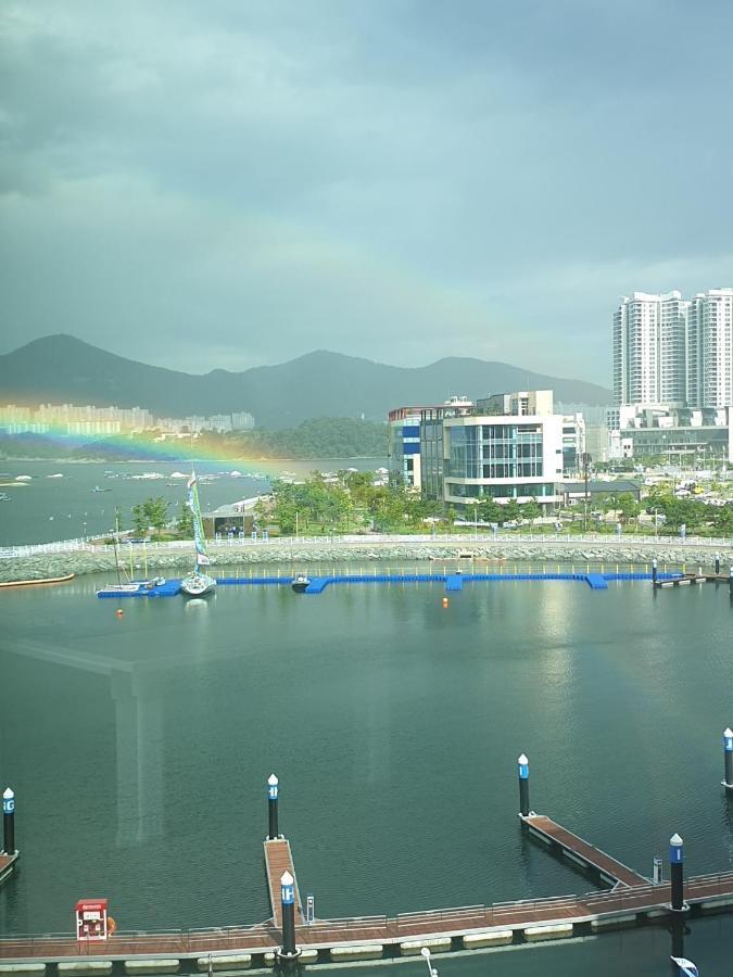 丽水市Lotte Castle Marina公寓式酒店 外观 照片